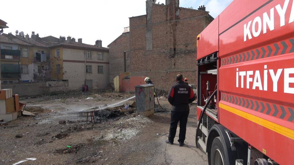 Yer Konya! Tahliye kararına sinirlendi, yaptığıyla ekipleri alarma geçirdi 3